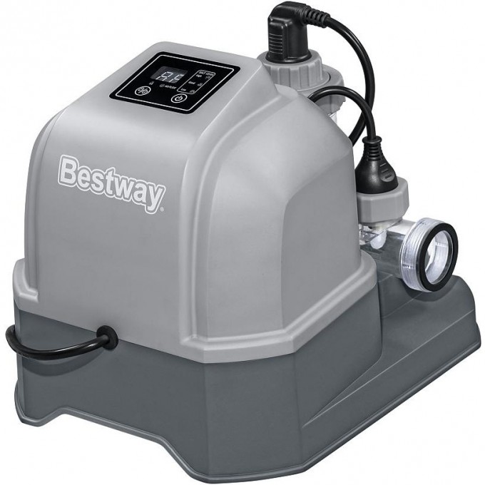 Хлоргенератор для бассейнов BESTWAY 58775 от 26498 л, мин. поток 1249л/ч, хлор 12 г/ч 58775 BW