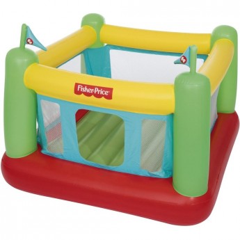 Игровой центр-батут BESTWAY "FISHER PRICE" 175х173х135 см, с мячами (50 шт), встроенный насос 220В, до 85 кг, от 3 лет Игровой центр-батут BESTWAY "FISHER PRICE" 175х173х135 см, с мячами (50 шт), встроенный насос 220В, до 85 кг, от 3 лет