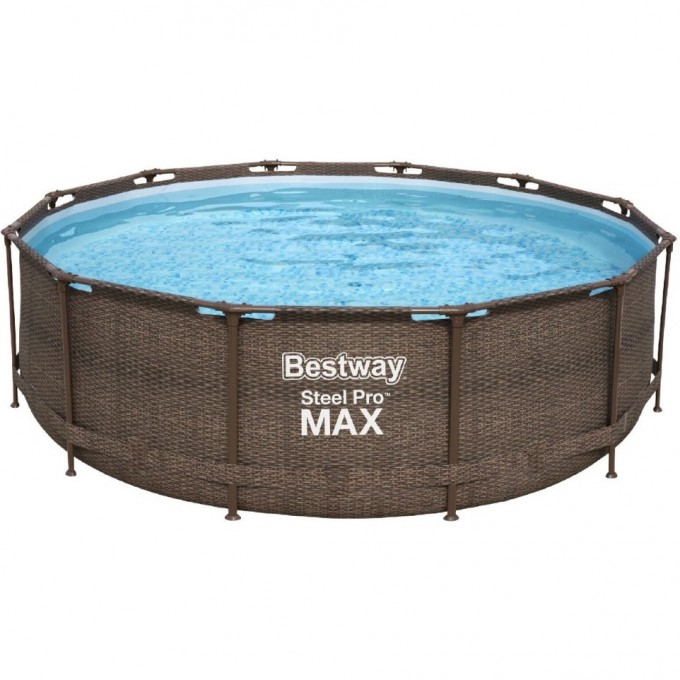 Каркасный бассейн BESTWAY , 305х100см,"Ротанг", 6148л, фильтр-насос 5617R BW